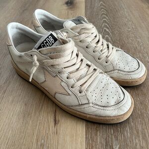 Golden Goose Ballstar sneakers, limited edition, salmon pink, size 37